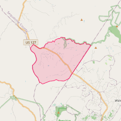 Map of Lone Oak