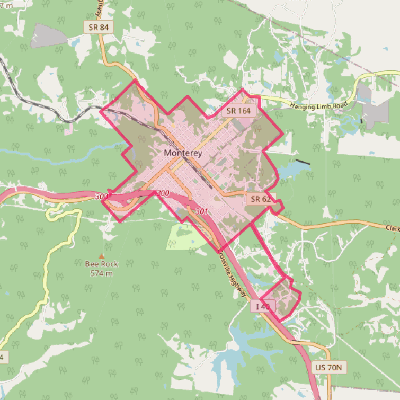 Map of Monterey