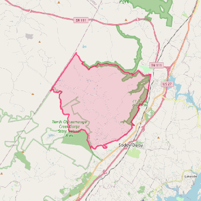 Map of Mowbray Mountain