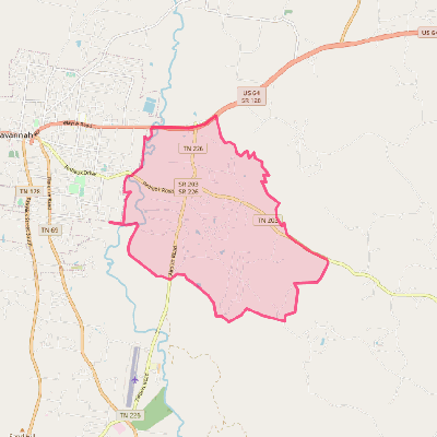 Map of Olivet