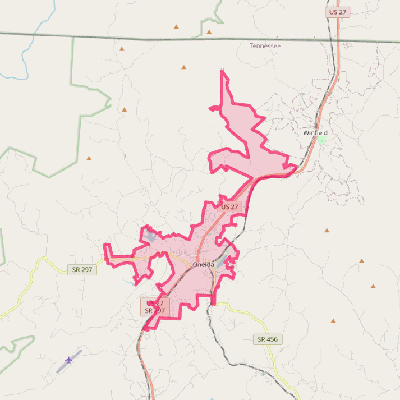 Map of Oneida