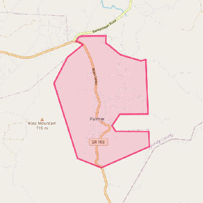 Map of Palmer