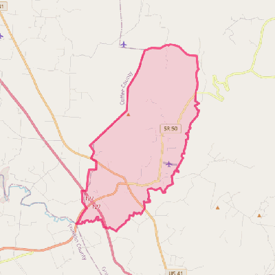 Map of Pelham