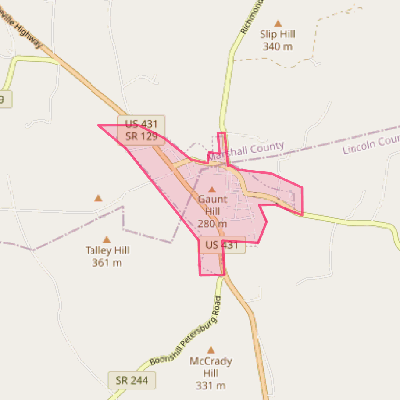 Map of Petersburg