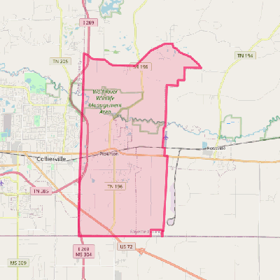 Map of Piperton