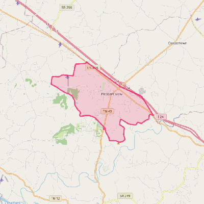 Map of Pleasant View