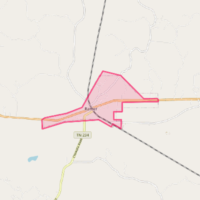 Map of Ramer