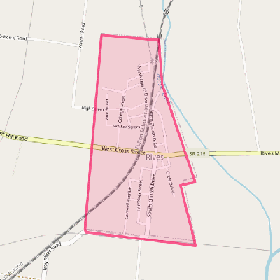 Map of Rives