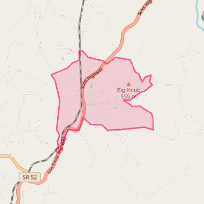 Map of Robbins