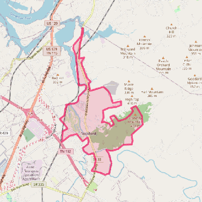 Map of Rockford