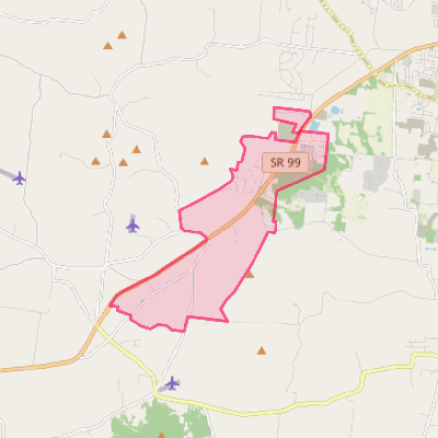 Map of Rockvale