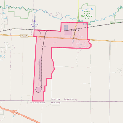 Map of Rossville