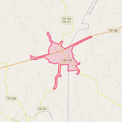 Map of Scotts Hill