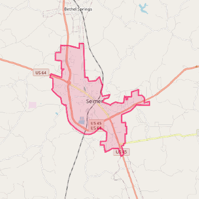 Map of Selmer