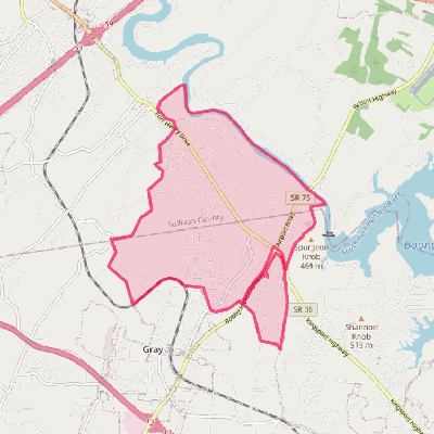 Map of Spurgeon