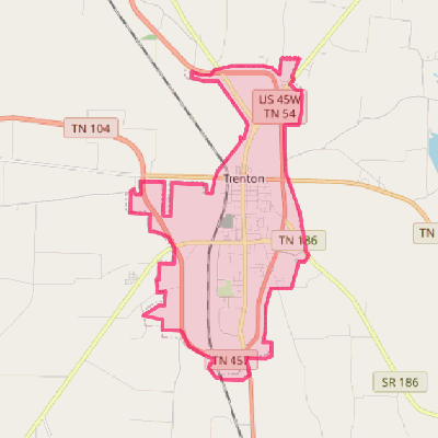 Map of Trenton