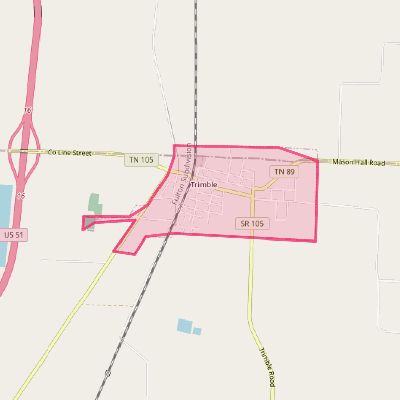Map of Trimble