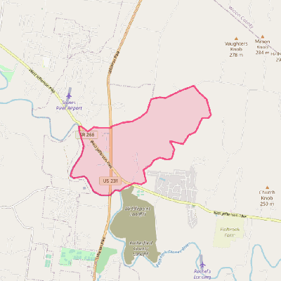 Map of Walterhill