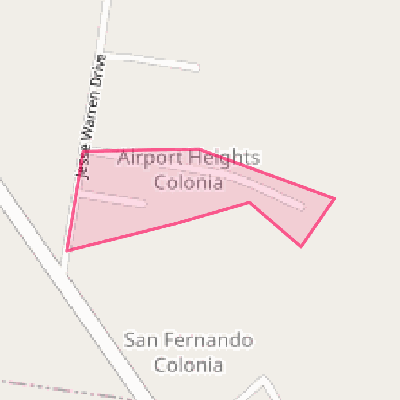 Map of Airport Heights