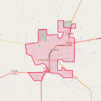 Map of Albany