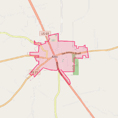 Map of Alto