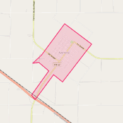 Map of Amherst