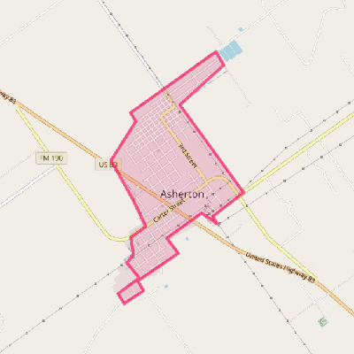 Map of Asherton