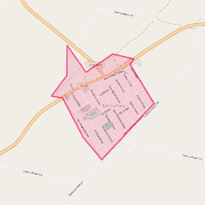 Map of Balmorhea