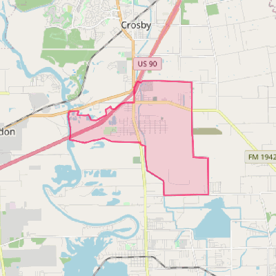 Map of Barrett