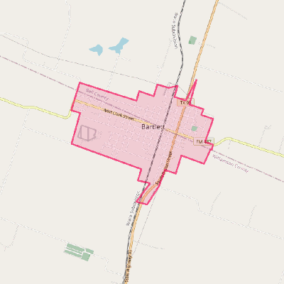 Map of Bartlett