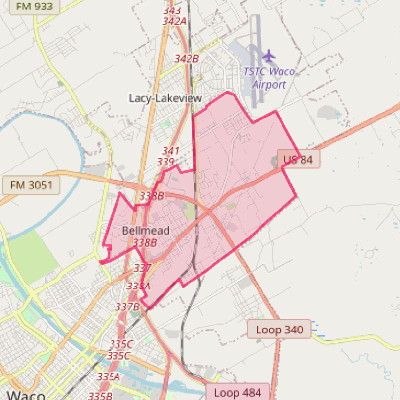 Map of Bellmead