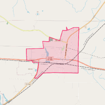 Map of Big Sandy