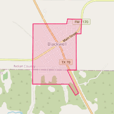 Map of Blackwell