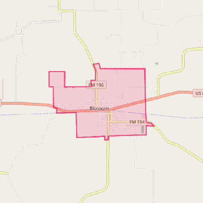 Map of Blossom