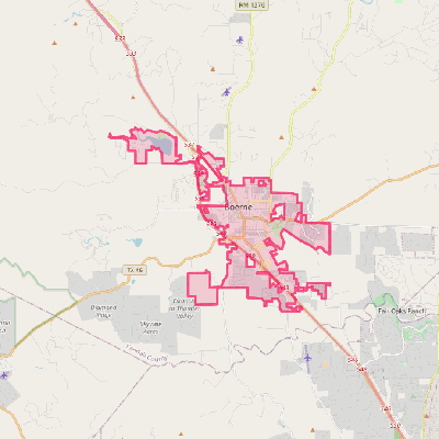 Map of Boerne