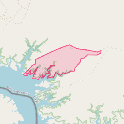 Map of Box Canyon