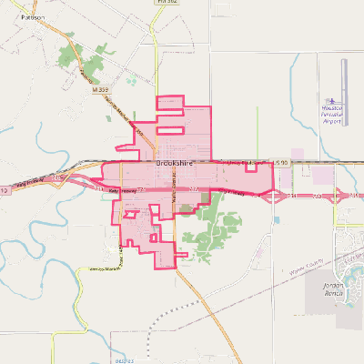 Map of Brookshire
