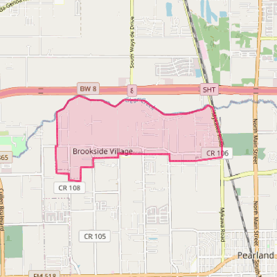 Map of Brookside Village