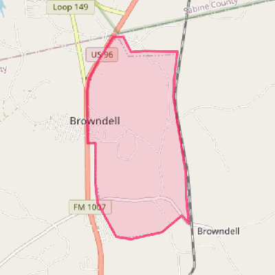 Map of Browndell