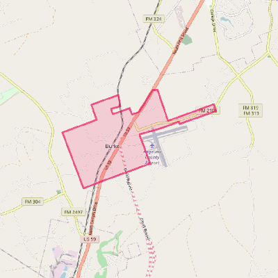 Map of Burke