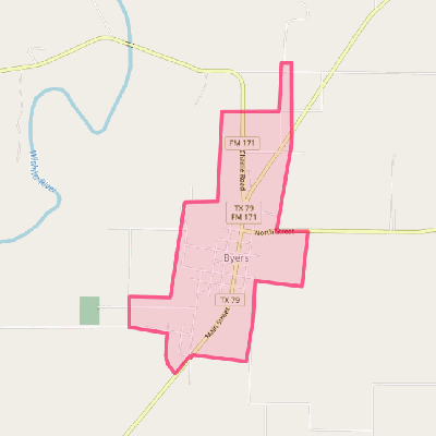 Map of Byers