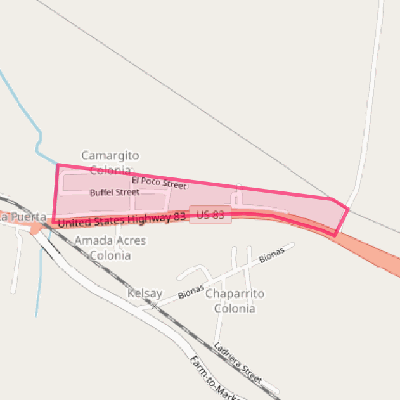 Map of Camargito