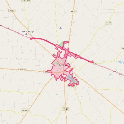 Map of Canton