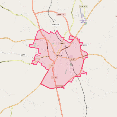 Map of Center