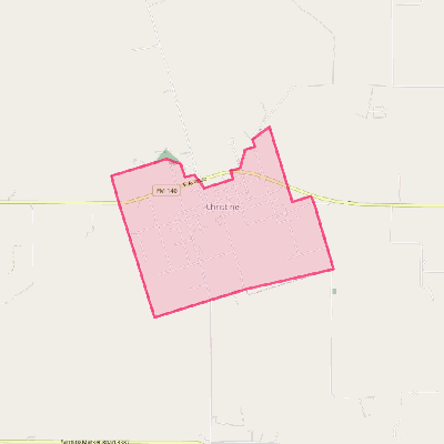 Map of Christine