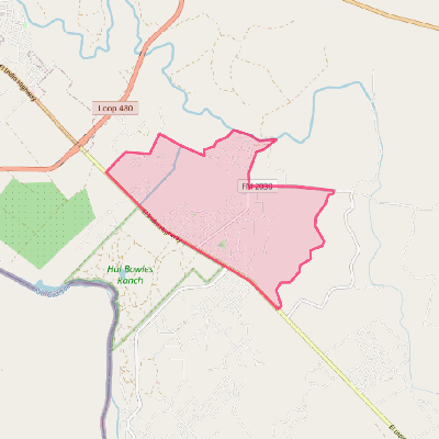 Map of Chula Vista