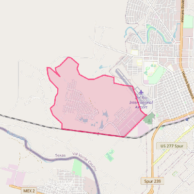 Map of Cienegas Terrace