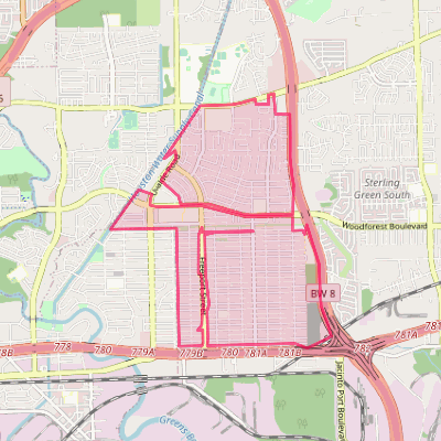 Map of Cloverleaf