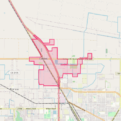 Map of Combes