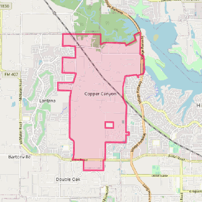 Map of Copper Canyon